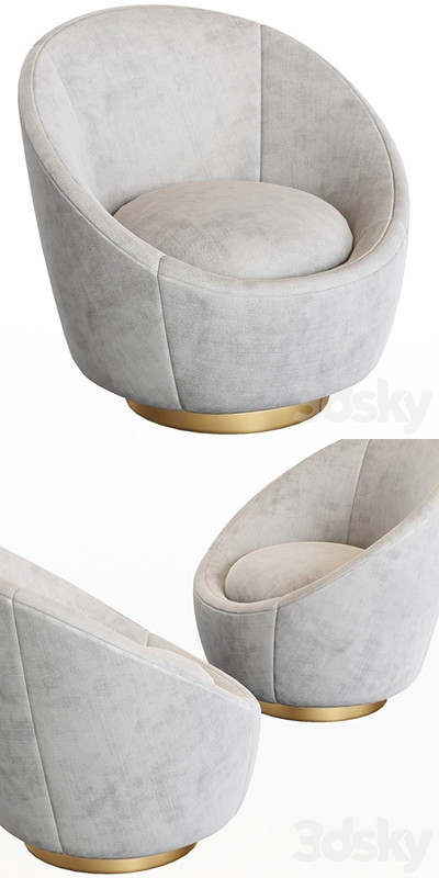 Jonathan Adler Ether Swivel Chair